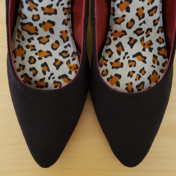 Maurices Pointed Black Classic Pump High Heels 6 - Picture 7 of 8